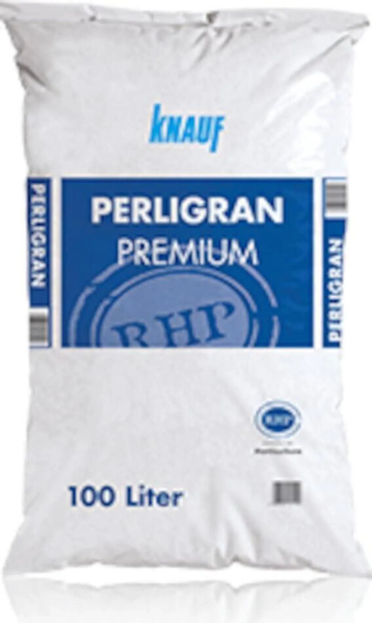 Knauf Perligran Premium Perlit Bodenhilfsstoff – 2‑6 mm, 100 Liter